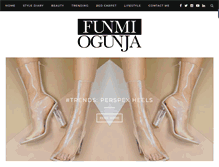 Tablet Screenshot of funmiogunja.com